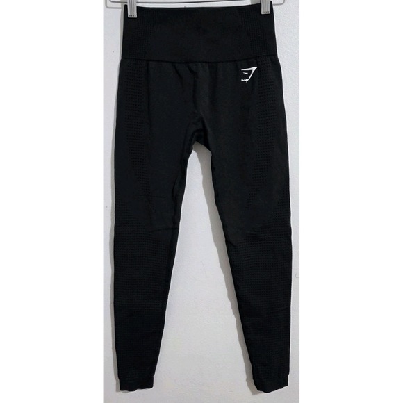 Gymshark Pants - Gymshark Vital‎ Seamless 2.0 Leggings High Rise Compression Smokey Gray Black Sm